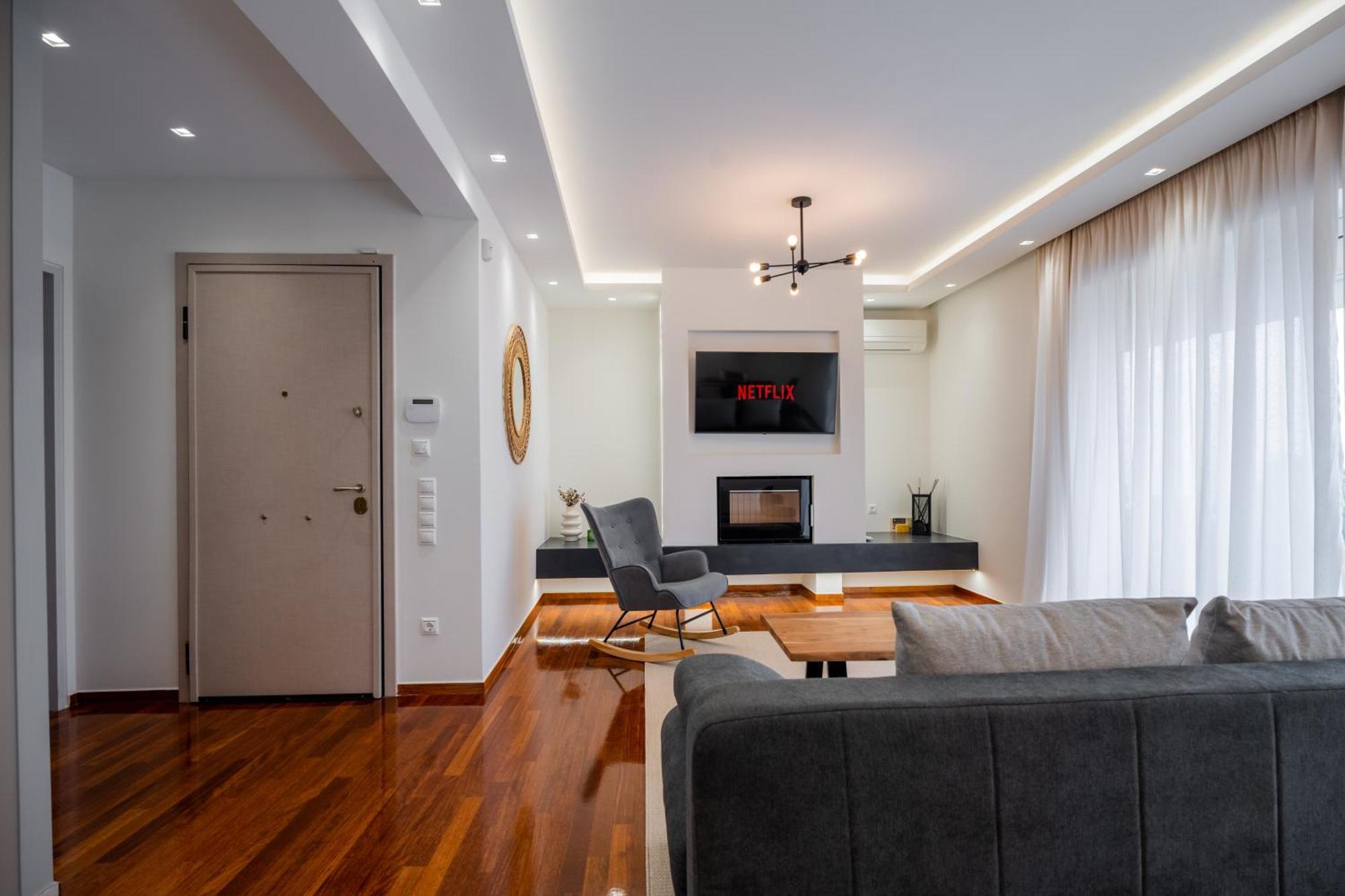 Sesilia Sea View Apartment Atene Esterno foto